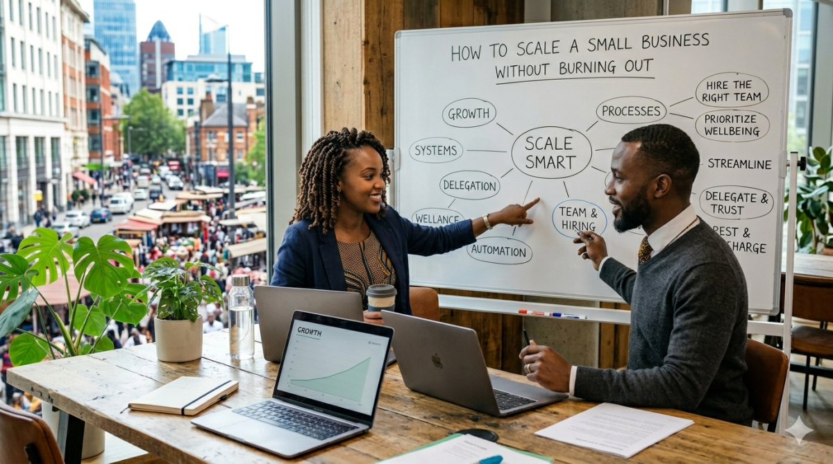 How to Scale a Small Business Without Burning Out 